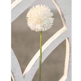 BreeBe - Pompom Stem - 11" - White