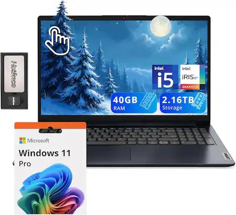Hotface Hulfocs 40GB RAM, Intel i5 Graphics, 2.16TB Storage, Microsoft Windows 11 Pro, Lenovo