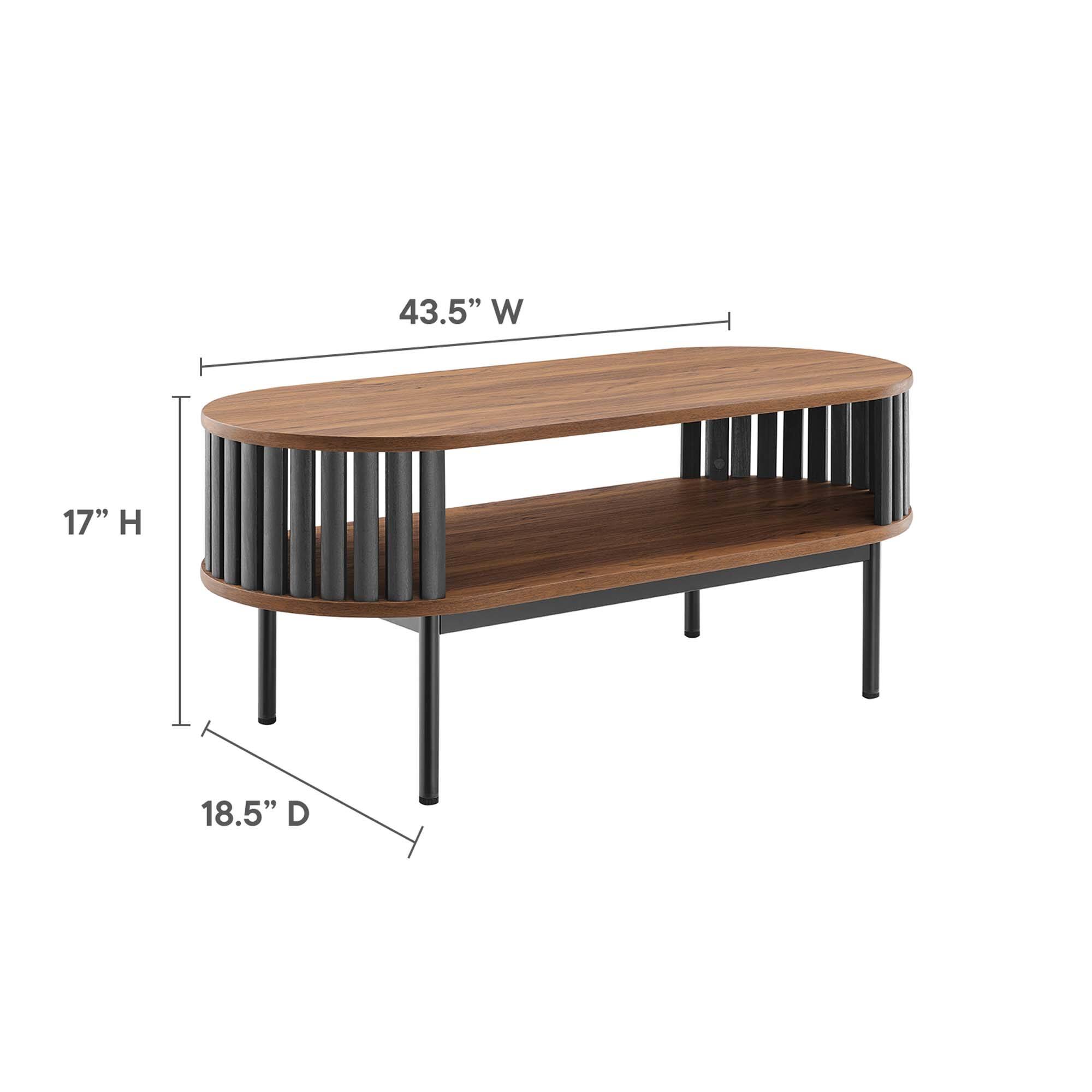 43.5" W  
17" H  
18.5" D