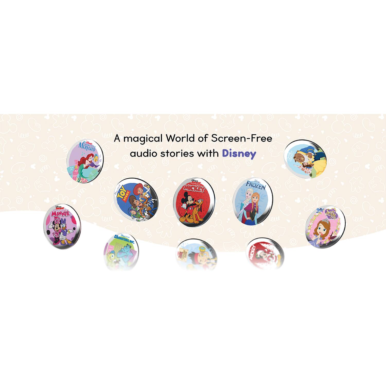 A magical World of Screen-Free audio stories with Disney