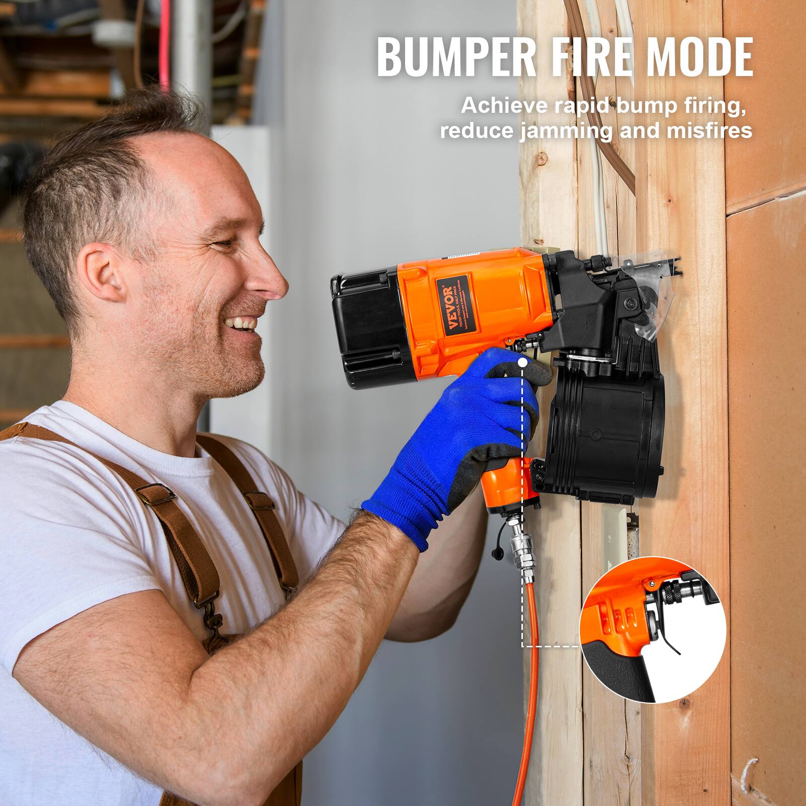BUMPER FIRE MODE  
Achieve rapid bump firing, reduce jamming and misfires