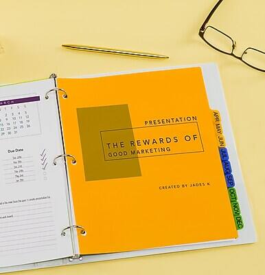 E 5 S - 3 & 5 2 10 11 12 9 18 79 16 17 5 35 23 24 25 22 29 30 3

Due Date
2 NoN - 8 la

PRESENTATION
THE REWARDS OF GOOD MARKETING
CREATED BY JADES K

APR MAY JUN JUL AUG SEP OCT NOV DEC