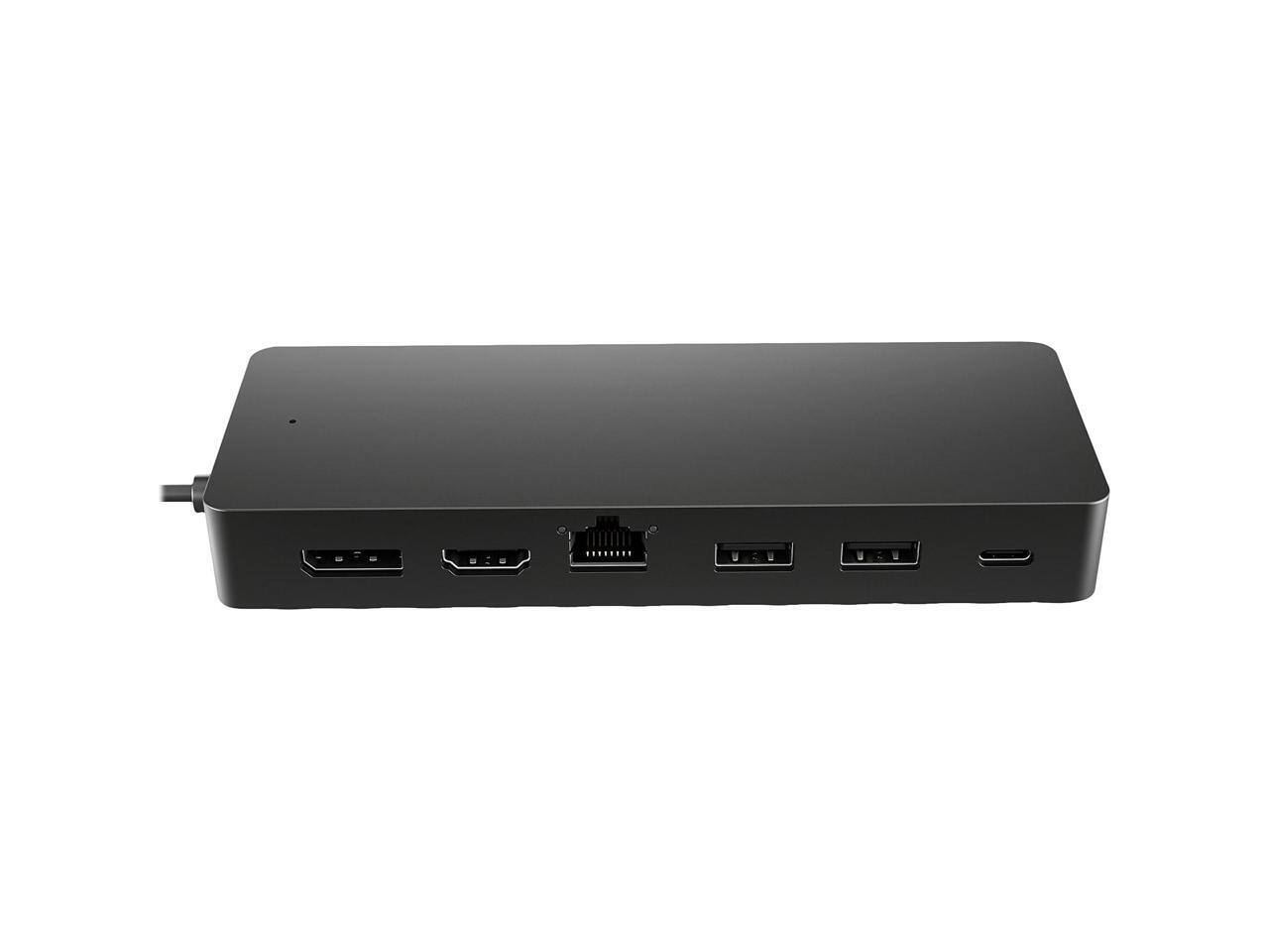 Alt View 9. HP - HP Black 50H55UT Travel USB-C Multi Port Hub.