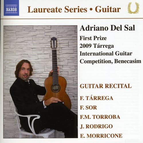 Adriano del Sal - Laureate Guitar Series: Adriano Del Sal Recital   - COMPACT DISCS [CD] price history on PriceWatchPro