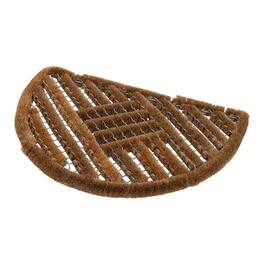Kings County Tools - 23.5in Half Circle Coir Doormat - Brown