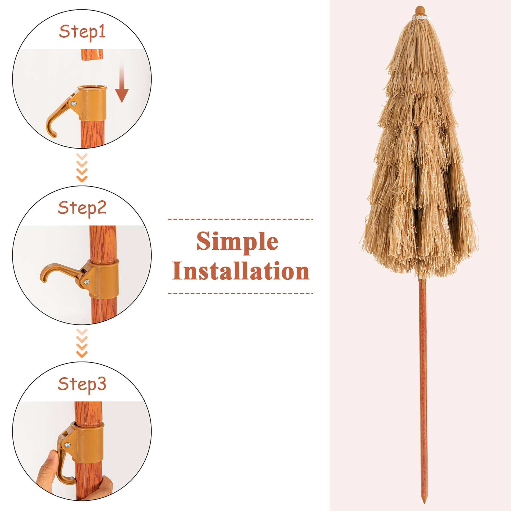 Step 1: Simple Installation Step 2: Simple Installation Step 3: Simple Installation