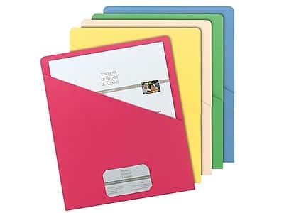 Smead - Organized Up Slash File Jackets, Letter Size, Assorted, 25/Pack - Assorted Colors price history on PriceWatchPro