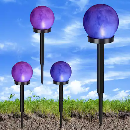 Blue Solar Lights Outdoor Waterproof Led - Best Buy