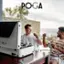 Back. POGA - LUX PlayStation 5 Premium Portable Console Travel Case w/ Trolley and 24" AOC Gaming Monitor V3 - Desert Taupe.