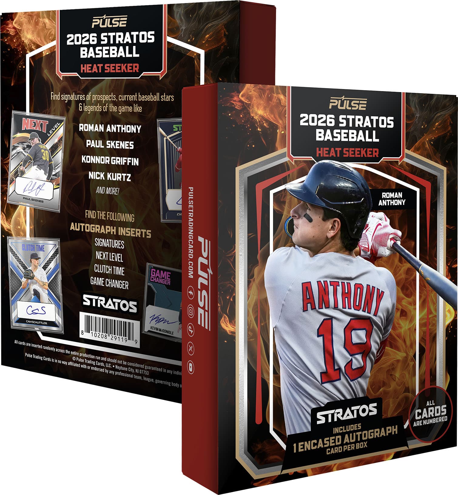2026 Pulse Stratos Baseball Heat Seeker Box