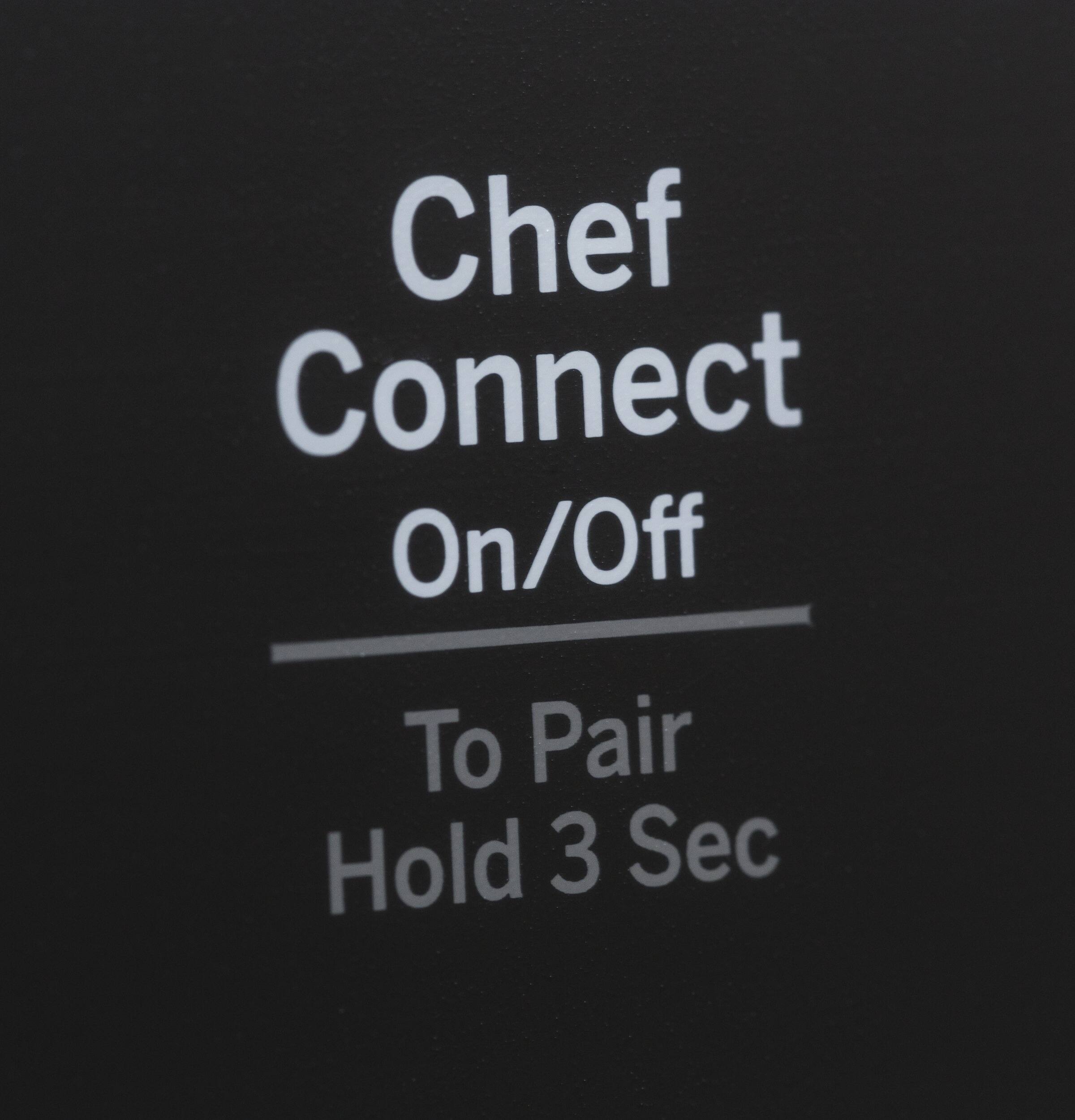 Chef Connect On/Off To Pair Hold 3 Sec