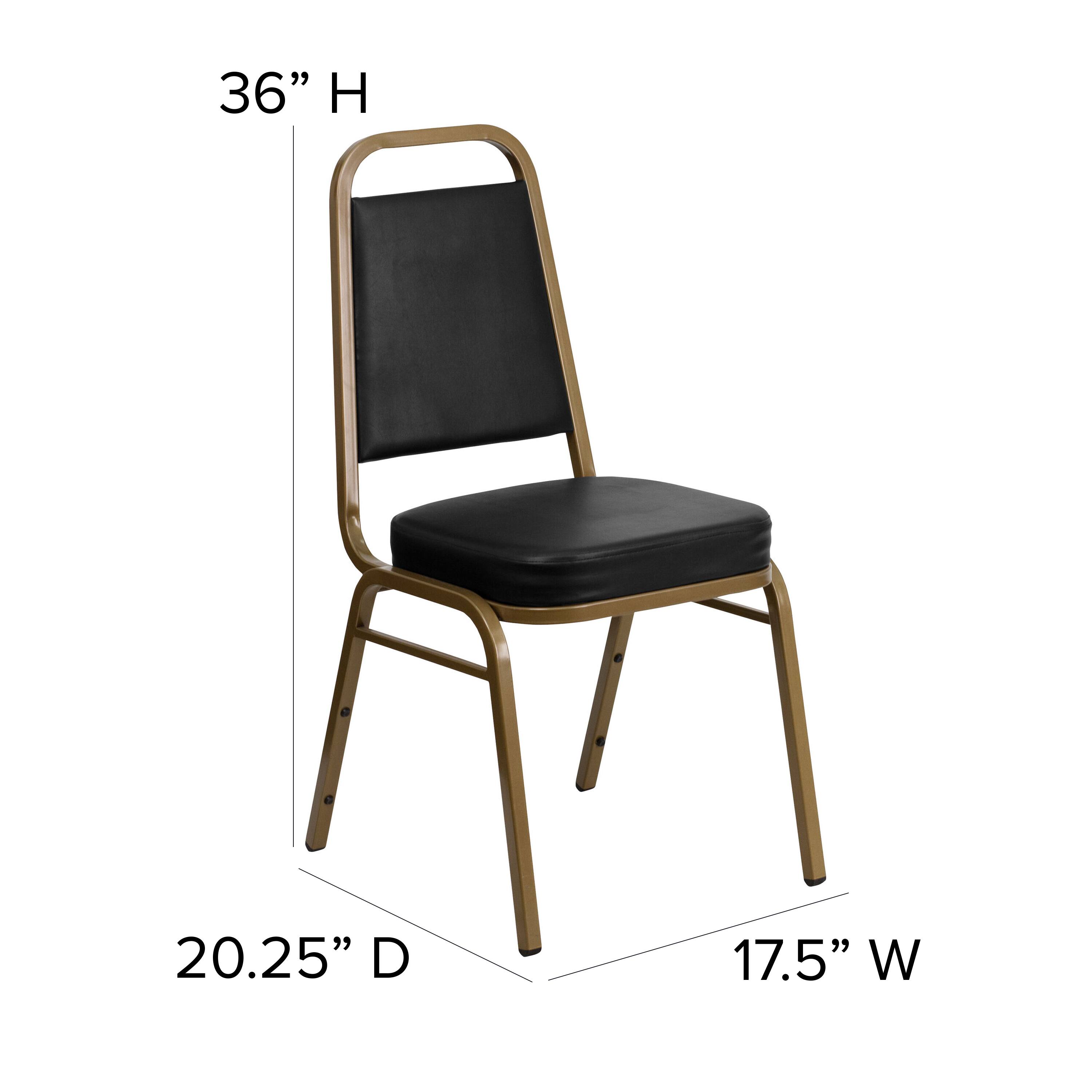 36" H  
20.25" D  
17.5" W