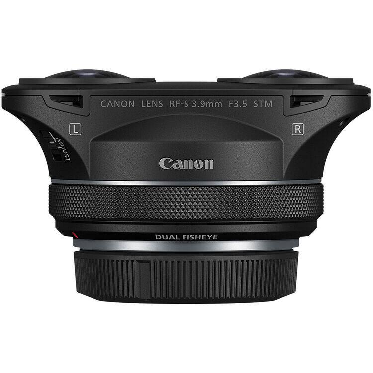CANON LENS RF-S 3.9mm F3.5 STM L ADJUST Canon R DUAL FISHEYE