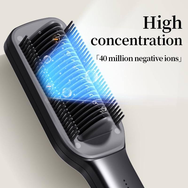High concentration  
[40 million negative ions]