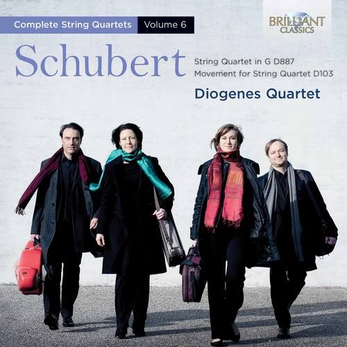 Diogenes Quartet - Schubert: String Quartets 6 - COMPACT DISCS