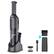 Front. INSE - H1 Handheld Vacuum, Rechargeable Powerful Cordless Car Vacuum Cleaner with 30 Mins Runtime Portable Hand Vacuum - Gray.