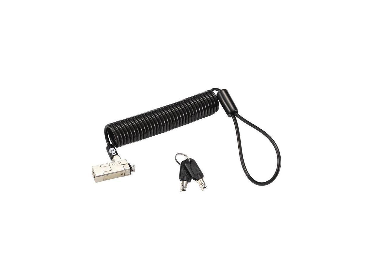 Alt View 5. Kensington - Kensington Slim NanoSaver 2.0 Portable Keyed Laptop Lock.