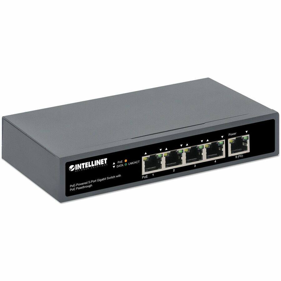 A Power Pol LNKIACT INTELLINET SETMO... aiatront DATA Switch with PoE 5-Port Gigabit PoE-Powered Passthrough PoE 1 2 3 4 5 5(PD)

Corrected text:
Intellinet Power Pol LNK/ACT INTELLINET SETMO... aiatront DATA Switch with PoE 5-Port Gigabit PoE-Powered Passthrough PoE 1 2 3 4 5 5(PD)