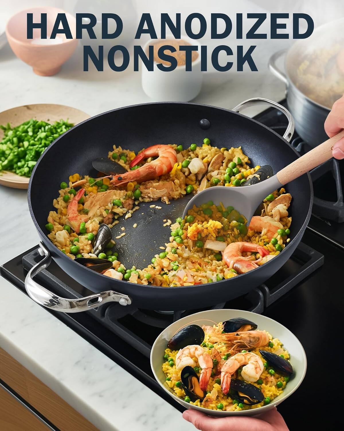HARD ANODIZED NONSTICK