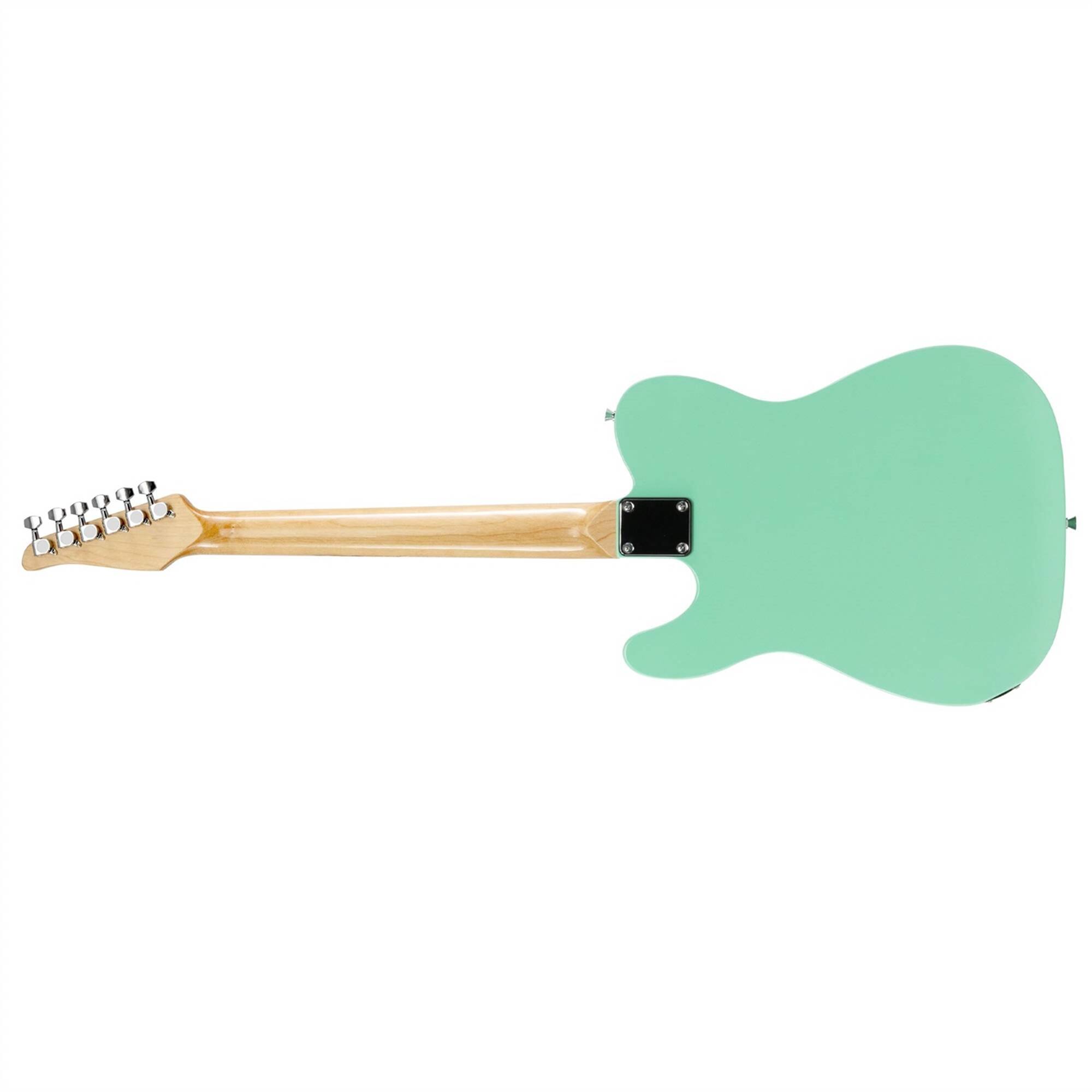 Alt View 1. Lyxpro - 39” Electric Guitar TL Series, Solid Body Guitar W/3-Way Switch & Tone Controls - Green.