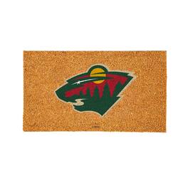 Evergreen Enterprises - Minnesota Wild 28" x 16" Logo Turf Mat - Multicolor