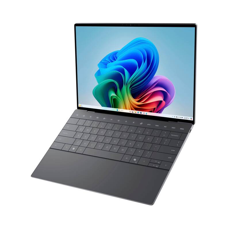 Alt View 5. Dell - Dell XPS 13.4" Laptop,Snapdragon X Elite,16GB LPDDR5X,512GB SSD+1TB Dock Set,Fingerprint,Backlit Keyboard,Win11,Graphite - Graphite.