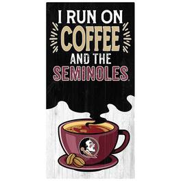 Fan Creations - Florida State Seminoles 6" x 12" Coffee Wall Art - Multicolor