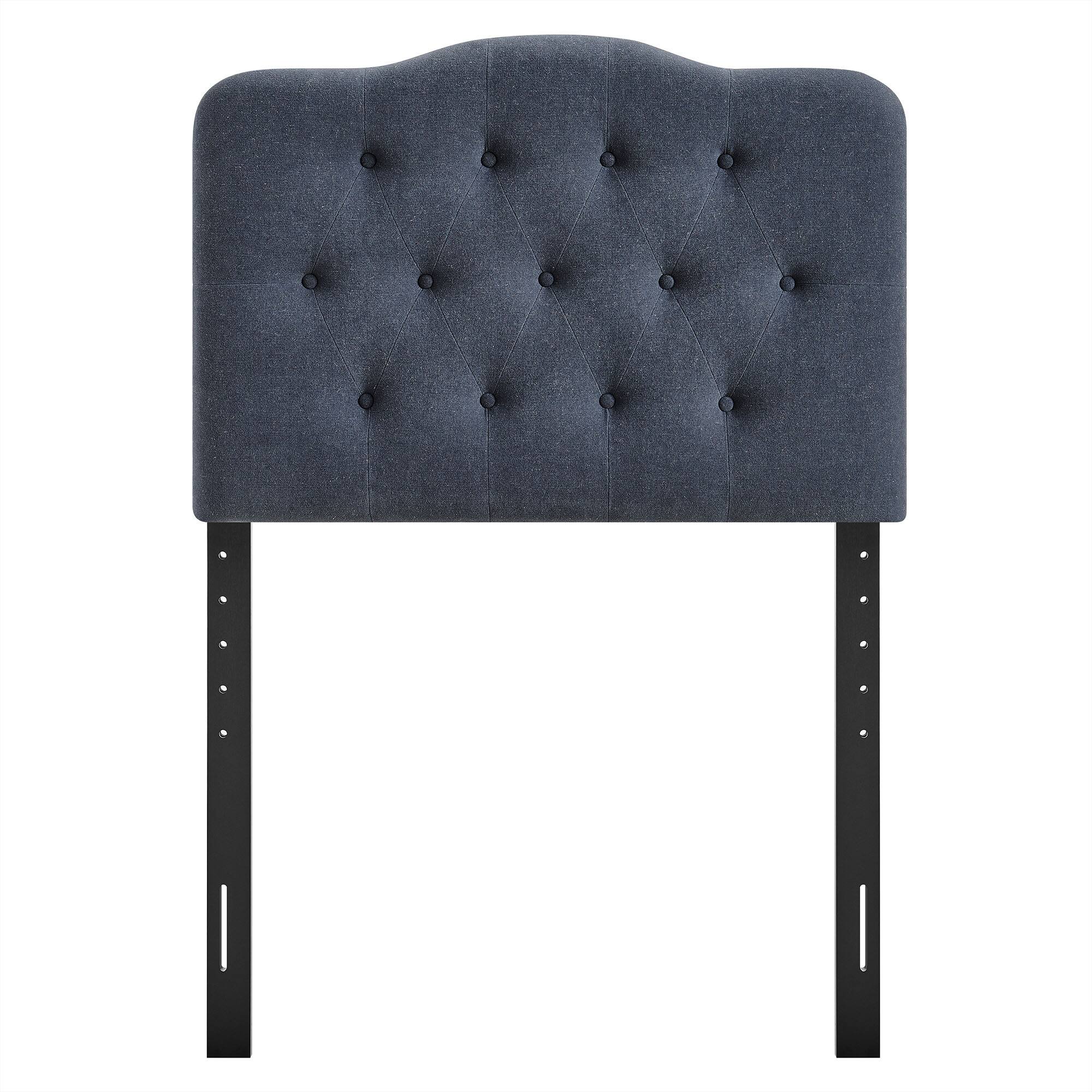 Alt View 2. Modway - Annabel Upholstered Headboard by Modway - Denim.