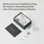 Quick and easy installation using the stand or mounting bracket with a five-year battery lifespan. How to SmartSensor install.