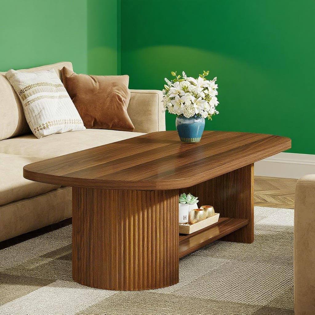 Alt View 3. SlickBlue - Rattan Table?Coffee Table - Multi.