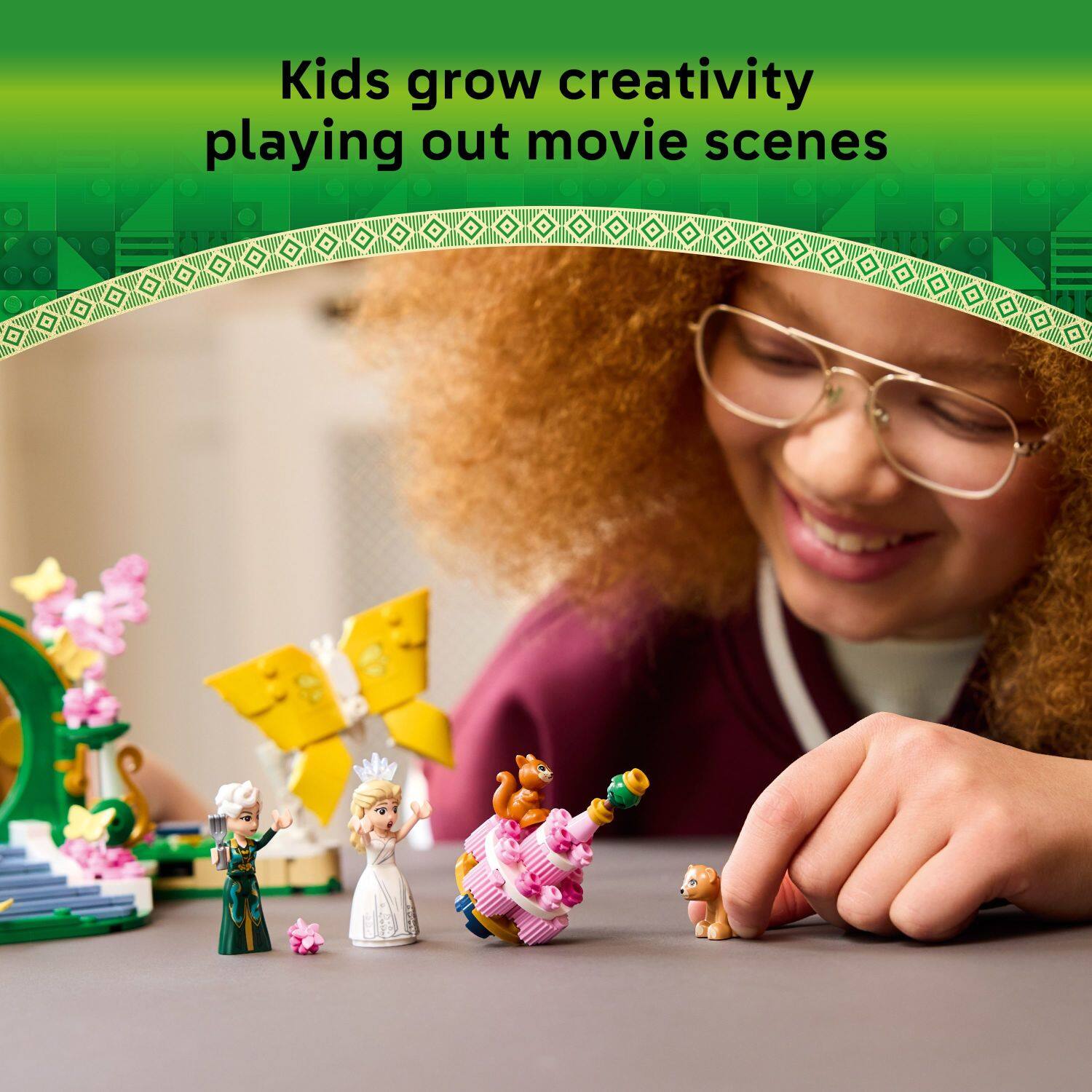 Kids grow creativity playing out movie scenes