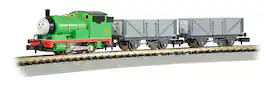 Bachmann - Trains - THOMAS & FRIENDS™ - PERCY and the TROUBLESOME TRUCKS Ready To Run Electric Train Set - N Scale