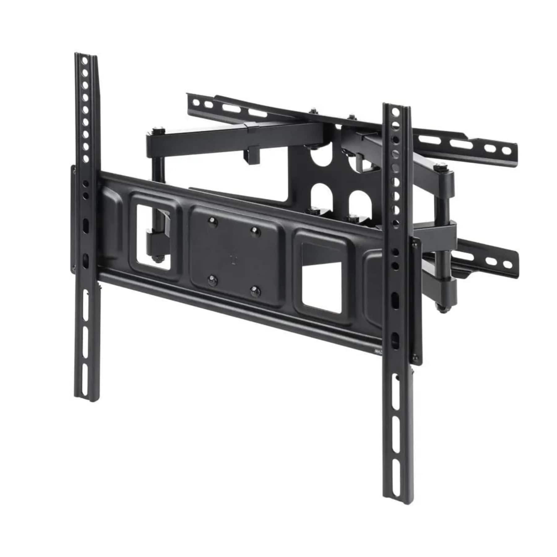 Dazzed Corner - Full Motion TV Wall Mount for 32–70 in. TVs, VESA 400x400, Curved Screens - Black