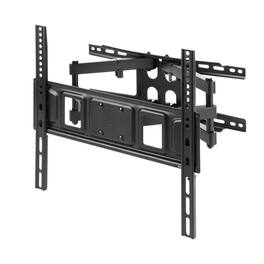 Dazzed Corner - Full Motion TV Wall Mount for 32–70 in. TVs, VESA 400x400, Curved Screens - Black