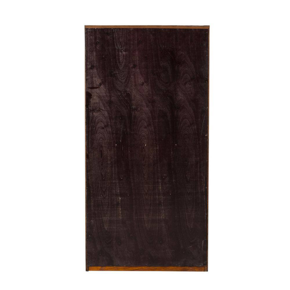 Front. Liberty Furniture Industries - Brayton Manor Jr Executive 60 Inch Bookcase (RTA) in Cognac - Brown.