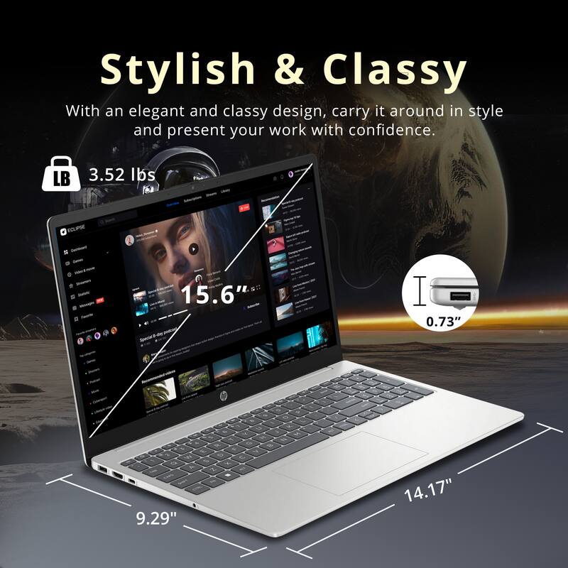 Stylish & Classy

With an elegant and classy design, carry it around in style and present your work with confidence.

LB 3.52 lbs

15.6" 

0.73" 

9.29" 

14.17"