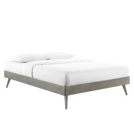 Modway - Margo Wood Twin Platform Bed Frame - Gray