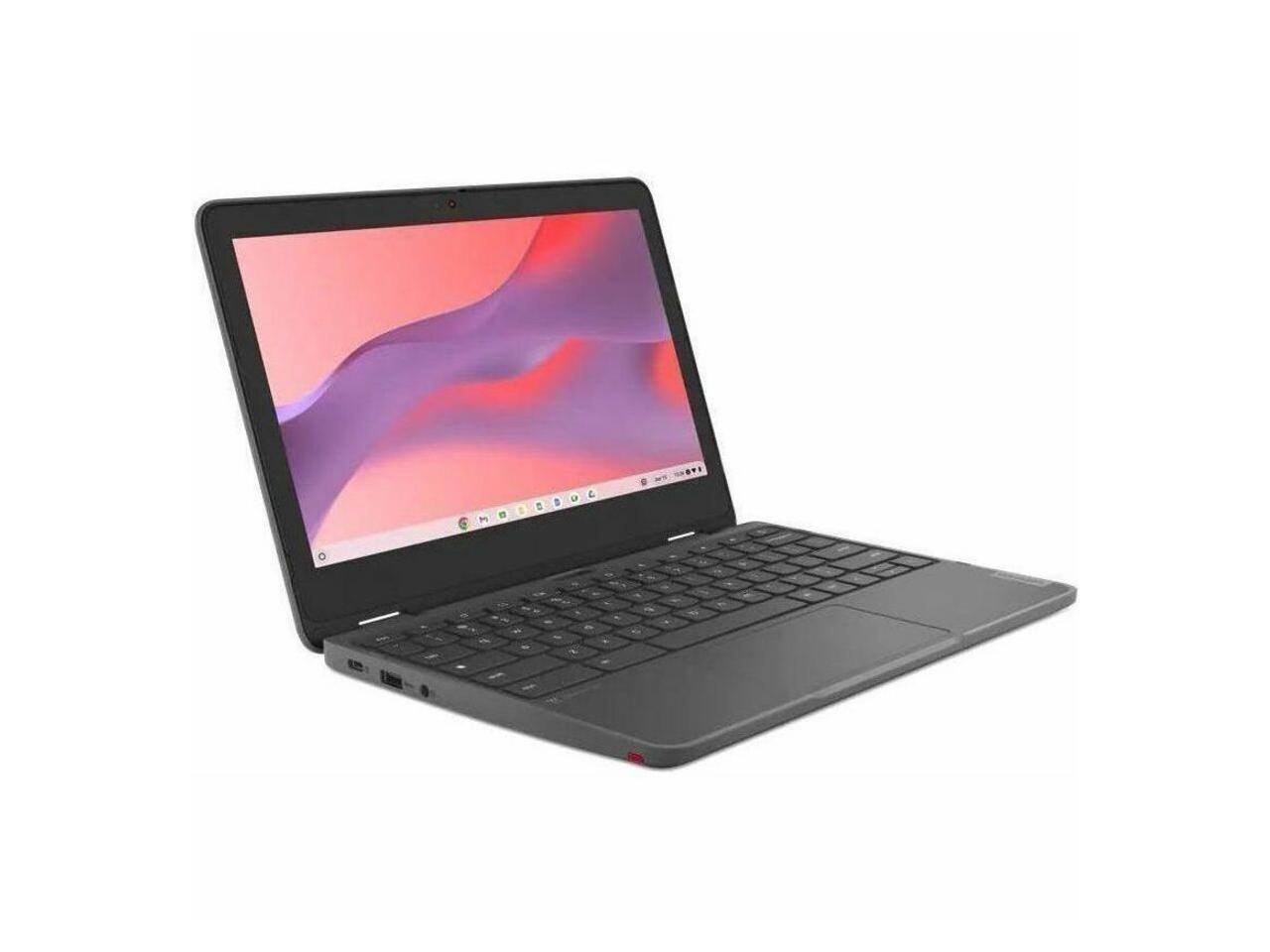 Alt View 7. Lenovo - Lenovo 300e Yoga Chromebook Gen 4 11.6" Touchscreen 2-in-1 - Octa-core ARM - 4 GB - 32 GB - ChromeOS - Graphite Gray - Gray.