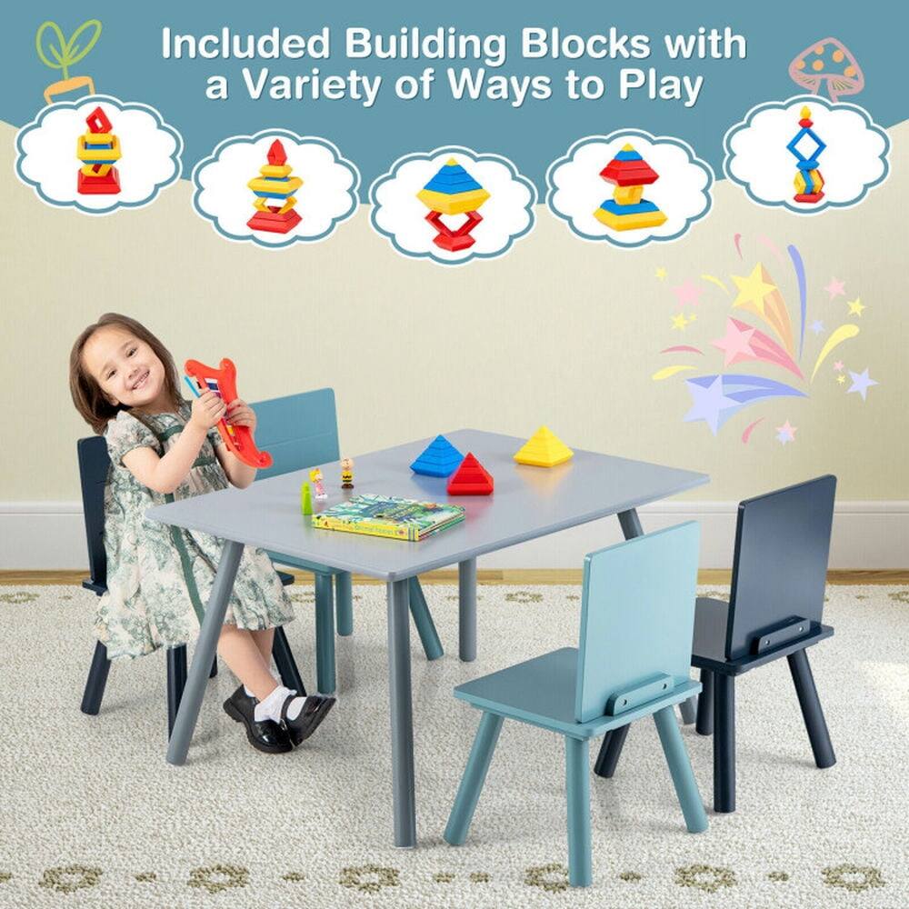 Included Building Blocks with a Variety of Ways to Play