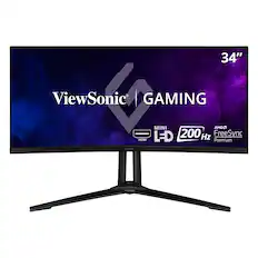 "ViewSonic Gaming 34" Mini AMD2 - LD 200 Hz FreeSync HDMI Premium ELITE."