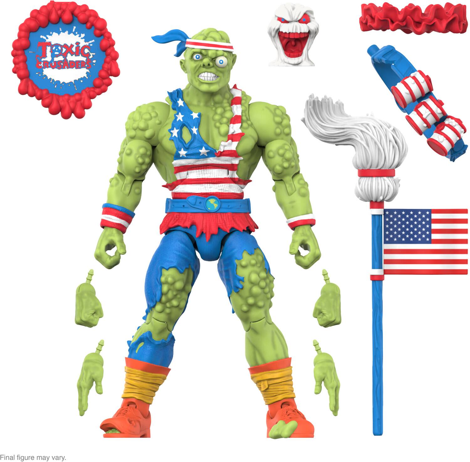 Super7 - Toxic Crusaders - ULTIMATES! Wave 05 - Toxie (Vintage Toy America) - Collectibles - Multicolor