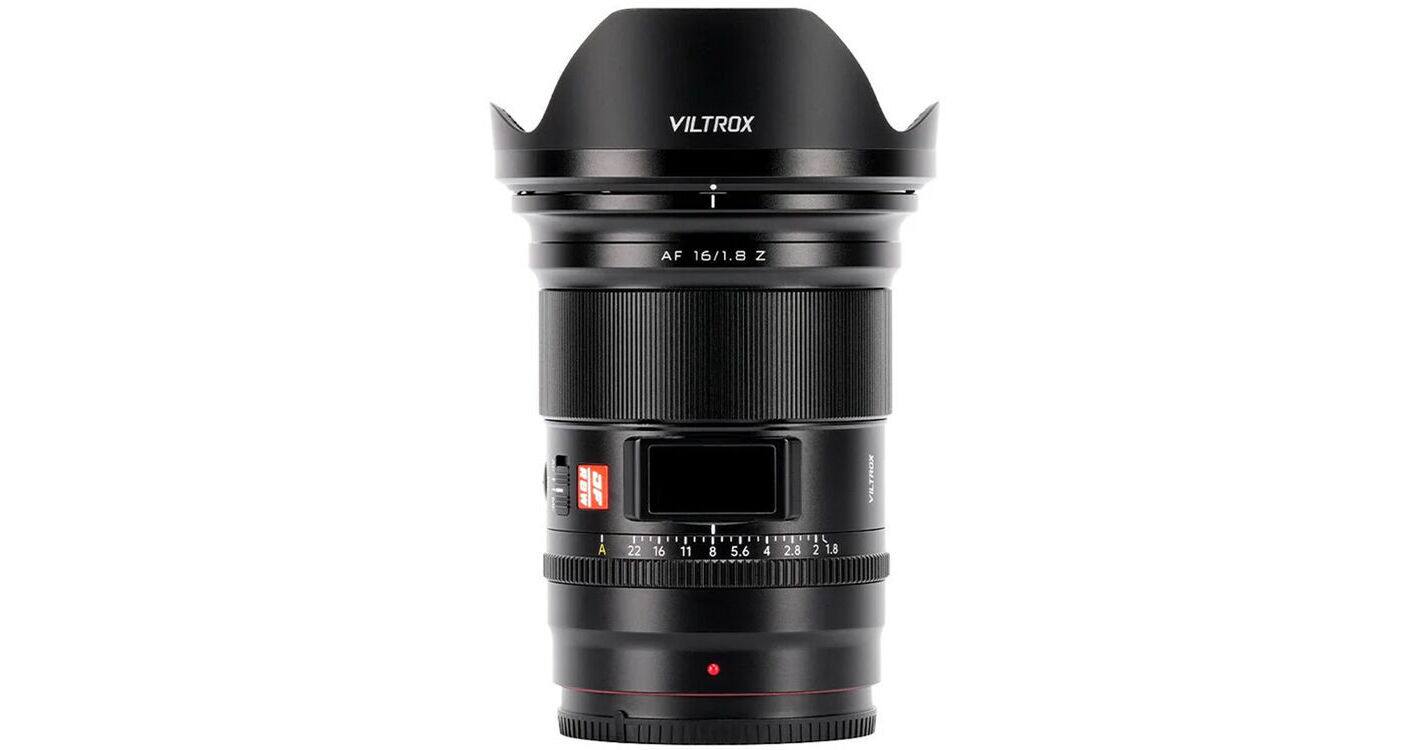 VILTROX  
AF 16/1.8 Z  
22 16 11 8 5.6 4 2.8 2 1.8