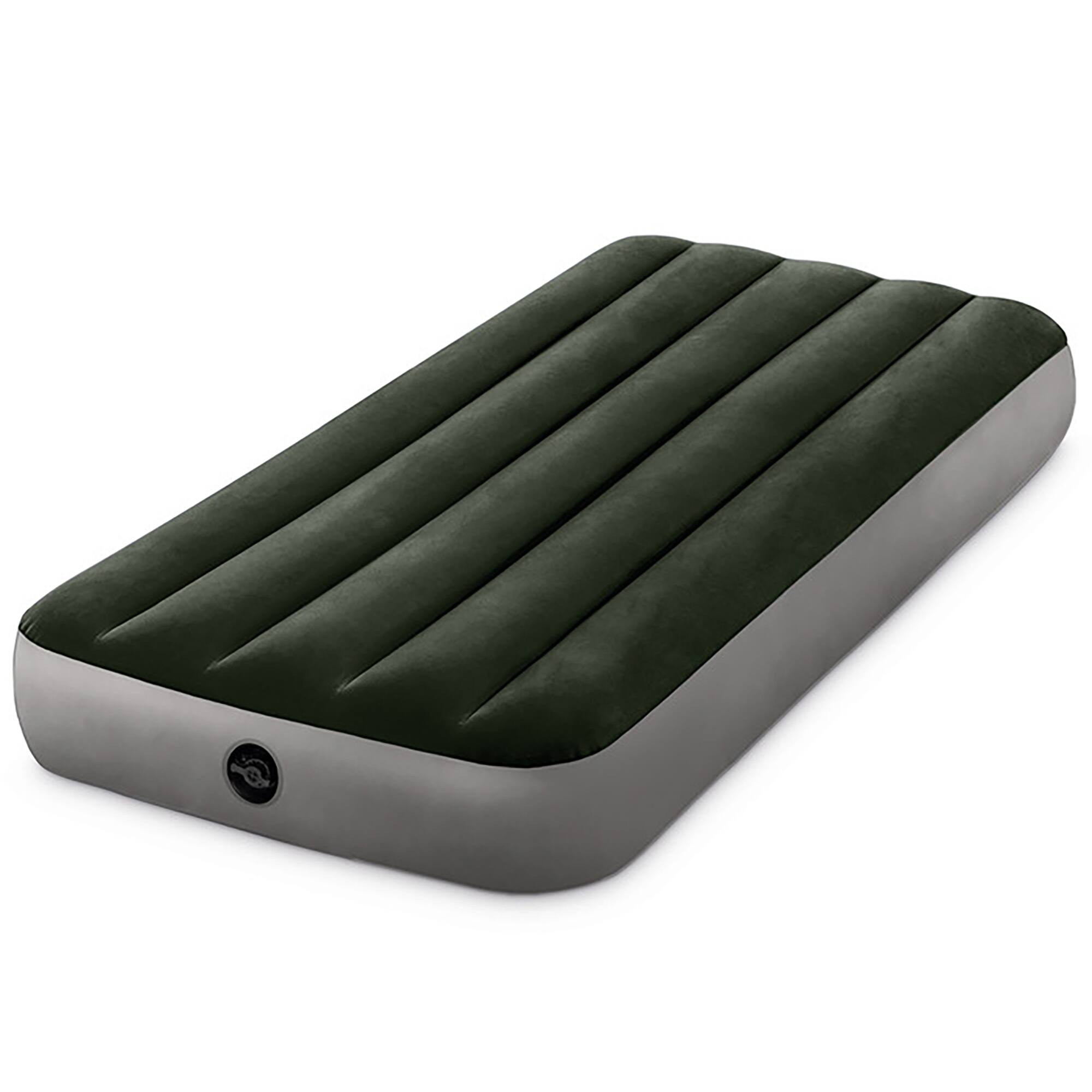Alt View 6. Intex - Dura-Beam: Prestige Downy - Twin Airbed - Green.