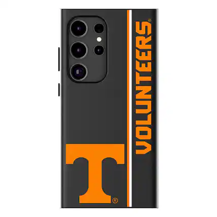 Front. Keyscaper - Tennessee Volunteers Galaxy Magnetic Bump Case - S25 Ultra - Black.