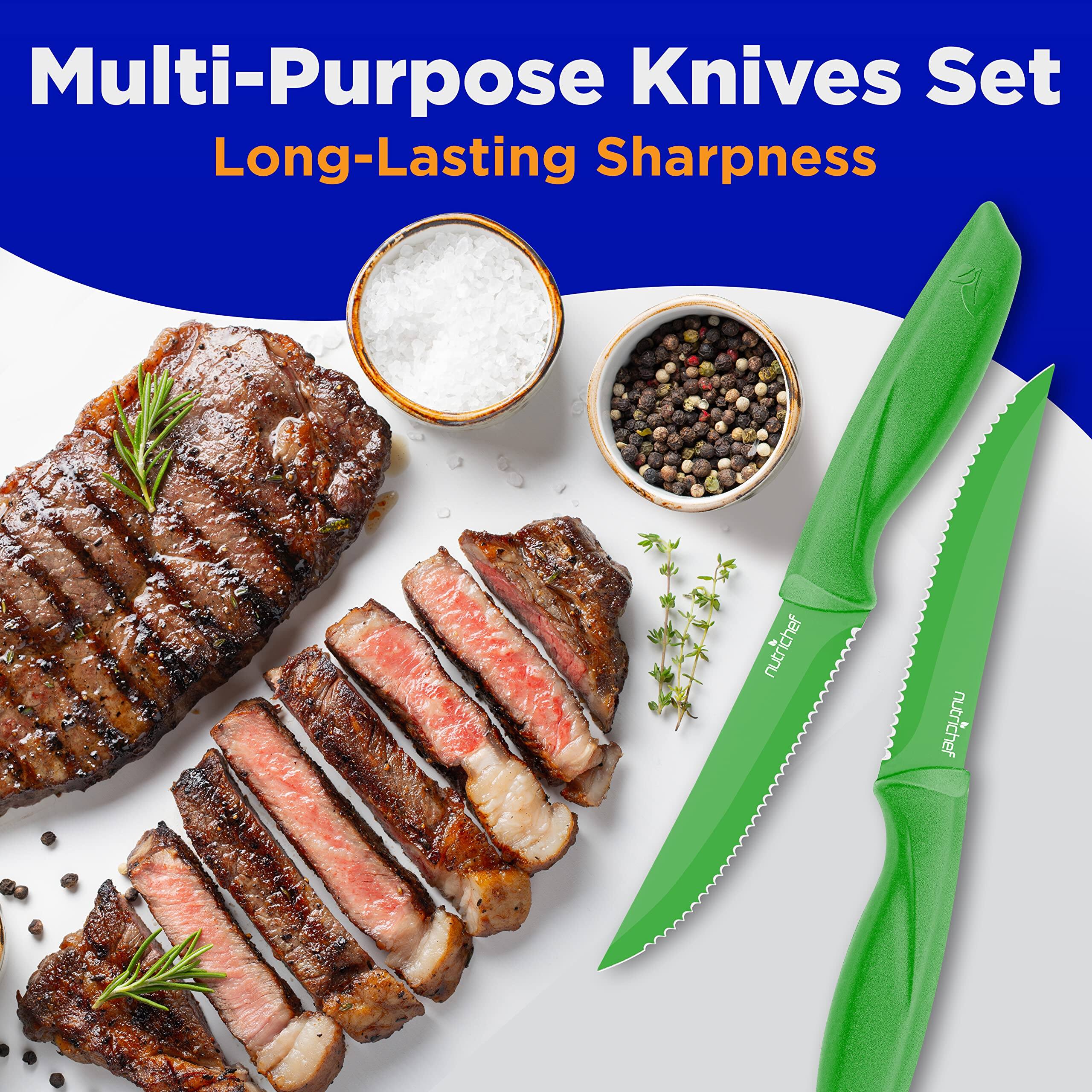 Multi-Purpose Knives Set  
Long-Lasting Sharpness