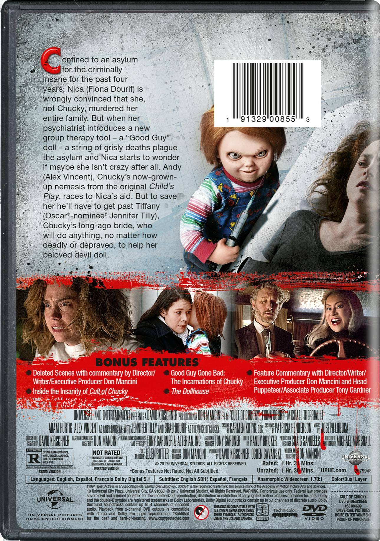 Angle. Cult of Chucky (DVD Unrated) [DVD].