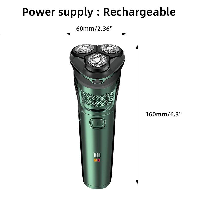 Power supply: Rechargeable  
60mm/2.36"  
160mm/6.3"