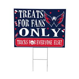 Evergreen Enterprises - Washington Capitals 18" x 24" Halloween Treats Outdoor Yard Sign - Multicolor
