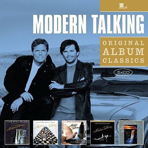 MODERN TALKING  
ORIGINAL ALBUM CLASSICS  
5xCD  

The 14 Album Collection  
Modern Talking  
Modern Talking  
Modern Talking  
Modern Talking  
Modern Talking