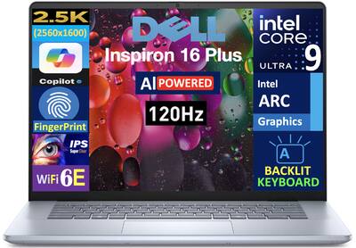 Dell Inspiron 16 Plus 7640 Laptop 16.0 WQXGA (Intel Ultra 9 185H Dell Inspiron 16 Plus 7640 Laptop 16.0 WQXGA (Intel Ultra 9 185H